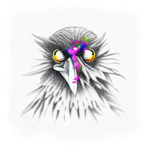 Raven In Forest Death Hanging Down