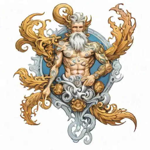 Nordic Tatto Gods Olympus