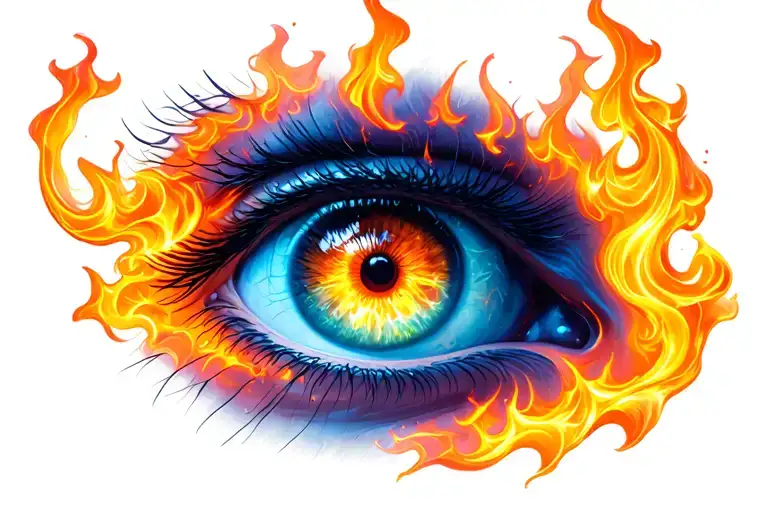 Fire Aries Eyse Illuminated