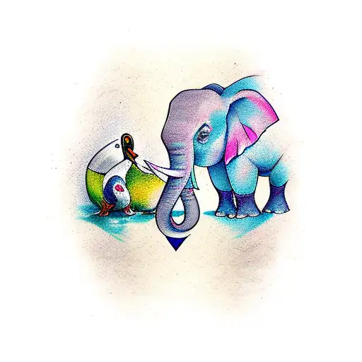 Duck And Elephant