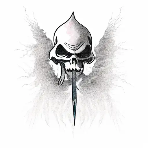 Grim Reaper With Lightning