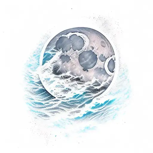 Moon With Water