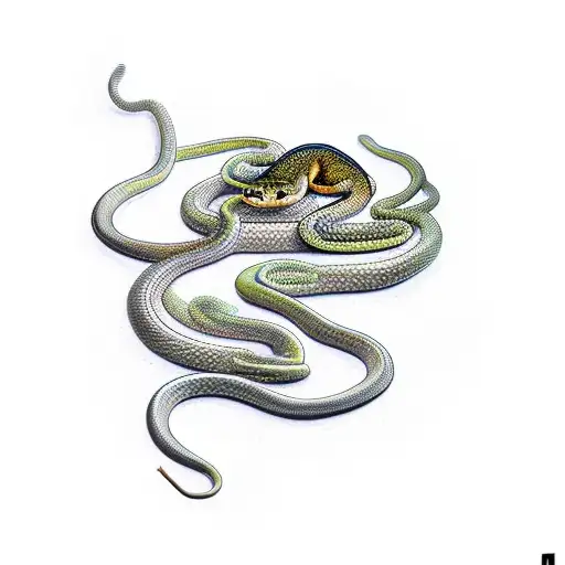 Boa Snake Strangling Hamster