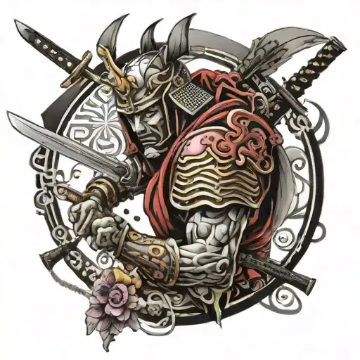 Cyborg Samurai Warrior