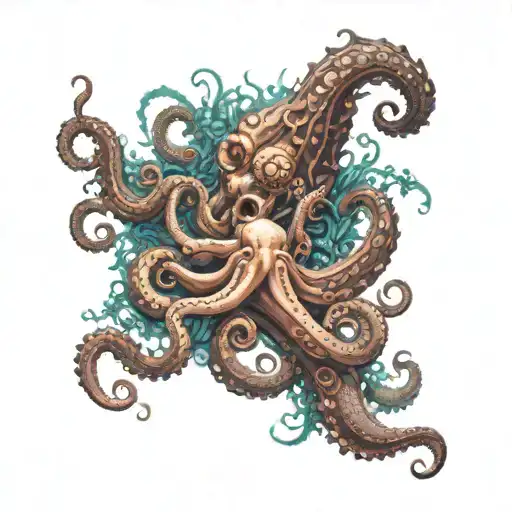 Octopus And Poseidon God