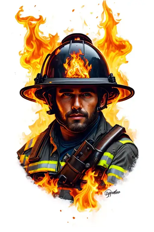 Valentine's Day Fire Fighter
