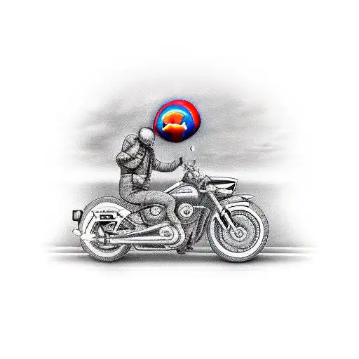 Motorbike Traver Europe Freedom