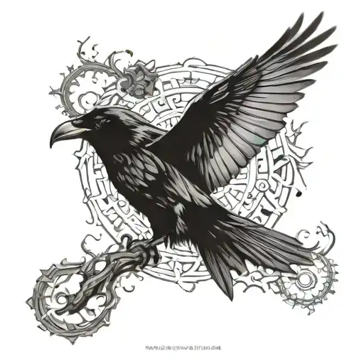 Raven Norse Mythology