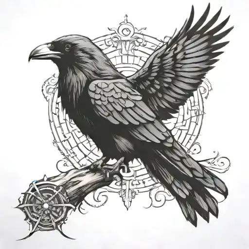 Raven Norse Mythology