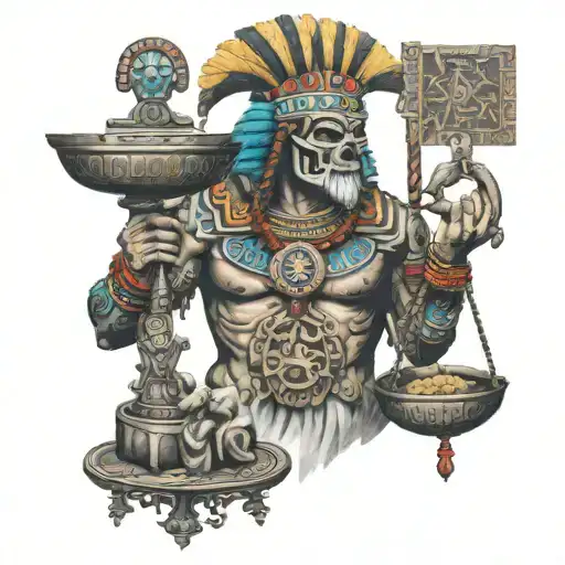 Flemish Aztec Holding Libra Scale