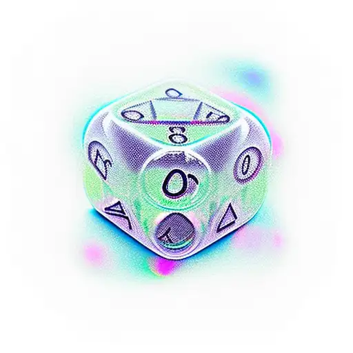 Multiple Blurred Dice Overlaying Each Other Showing Uncertain Future