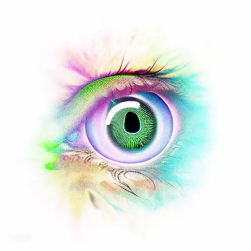 Dragon Eyes Green Fluorescent