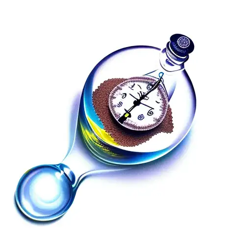 Time In A Bottle Sand Clock