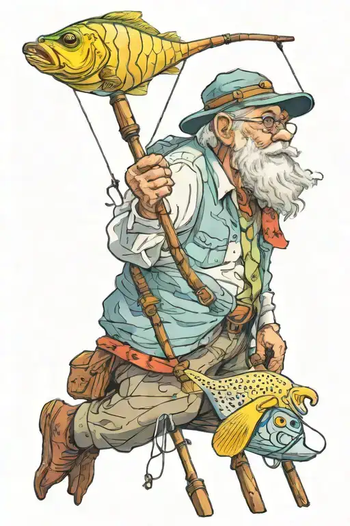 Fishing Pole Grandpa Dna