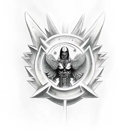 Warrior Angels With Names Below