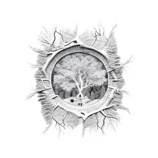 Man Born From Tree Falls Into Portal