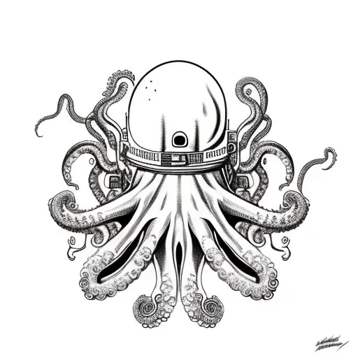 Astronaut Octopus