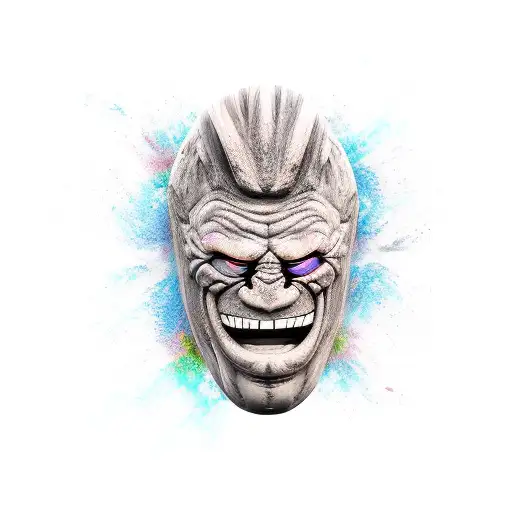 2-3 Masks With Different Emotions