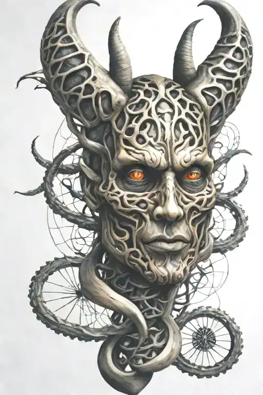 Devil Dna Strand Double Helix