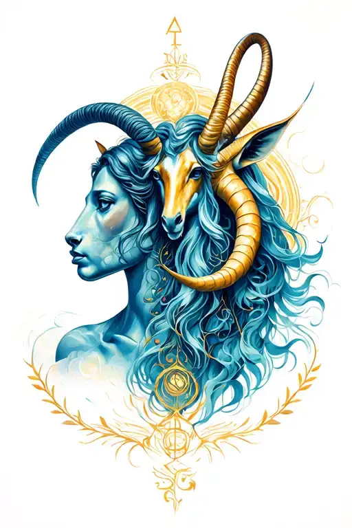 Virgo And Capricorn Mix Betwen The Symbols