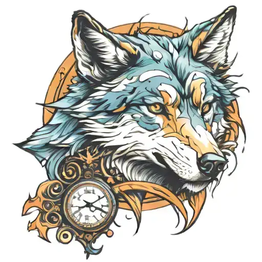 Time And Wolf Head