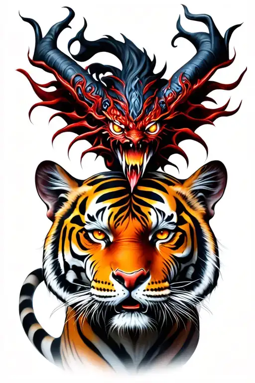 Tiger And Demon