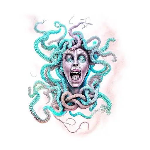 Medusa Scribble