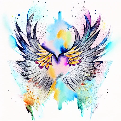 Watercolor Wings