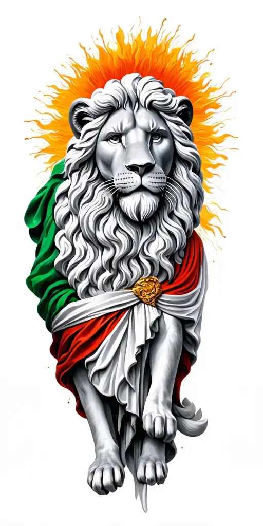 German Italian Irish Lion Jesus