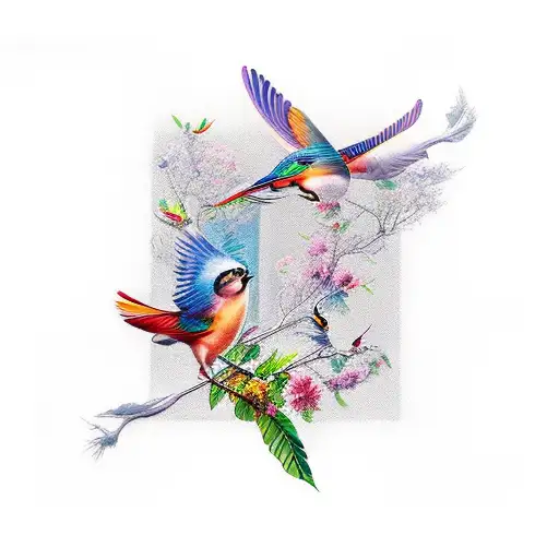 Sheet Music Transforming Into Birds