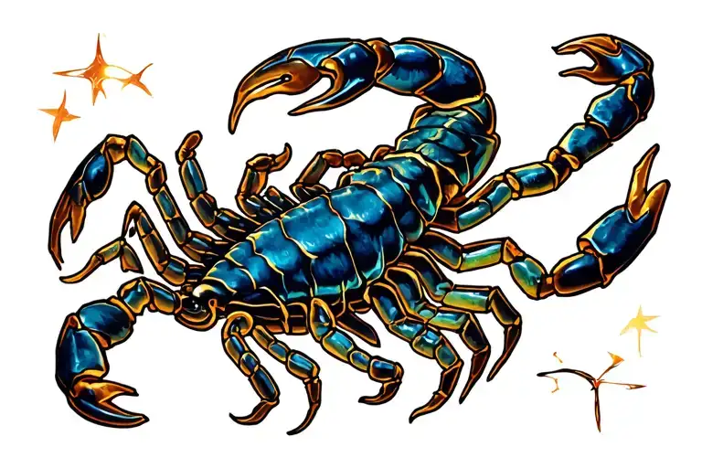 Star Signs A Leo And A Scorpion