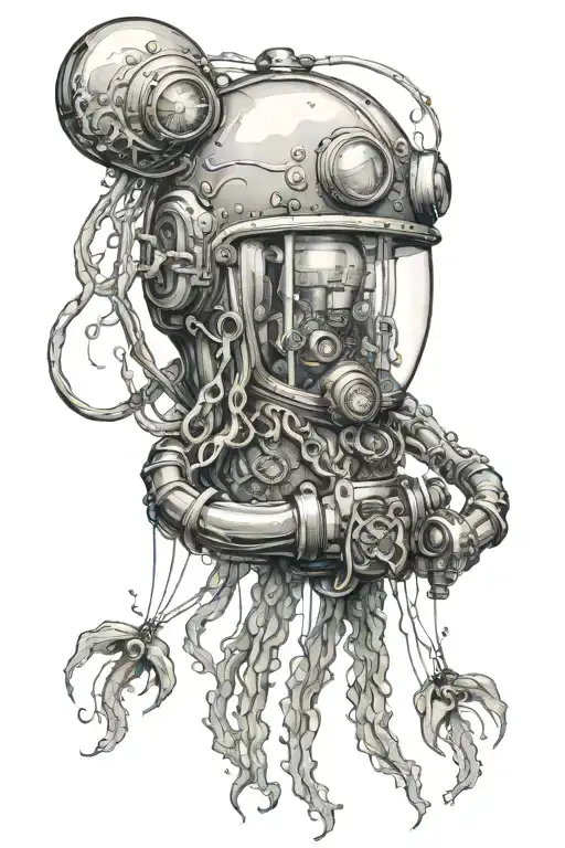Jellyfish Diving Suit Ocean Freedom Breathing