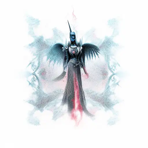 Abstract Design Inspired By Dark Fantasy Literature And Gothic Aesthetics