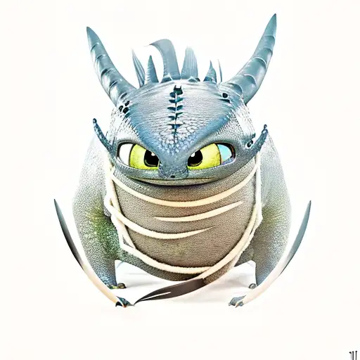 Toothless From How To Train Your Dragon