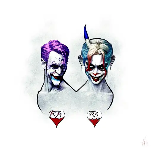 Harley Quinn And The Joker Promiscuous Grunge Aesthetic