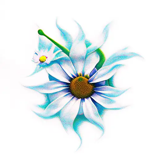 Daisy And Morning Glory