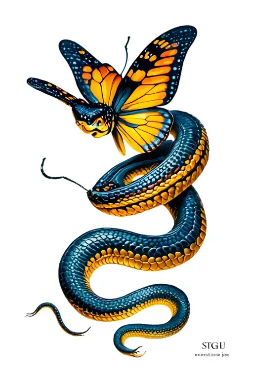 Snake Butterfly