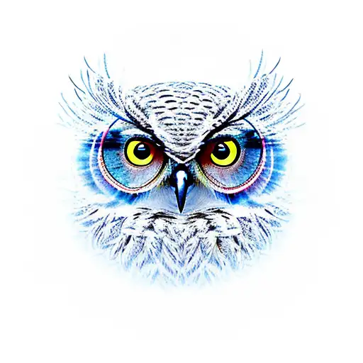 Three Eyes Owl