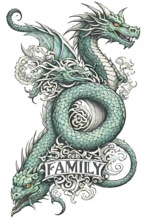 Dragon And The Word 'Family' Incorporated