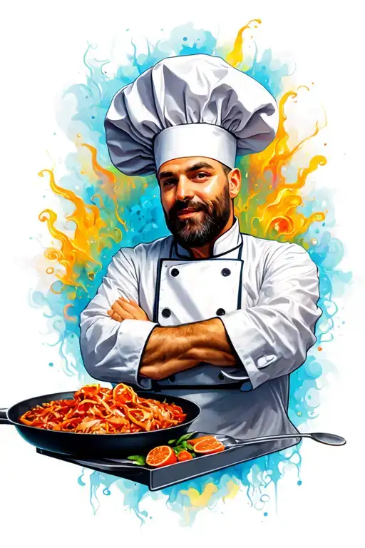 Chef Cooking