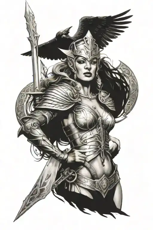 Valkyrie Warrior Woman