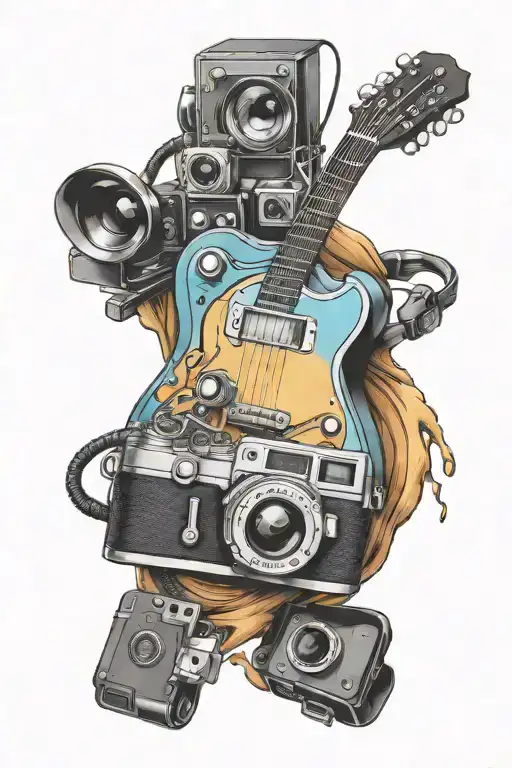 Guitar And Camera