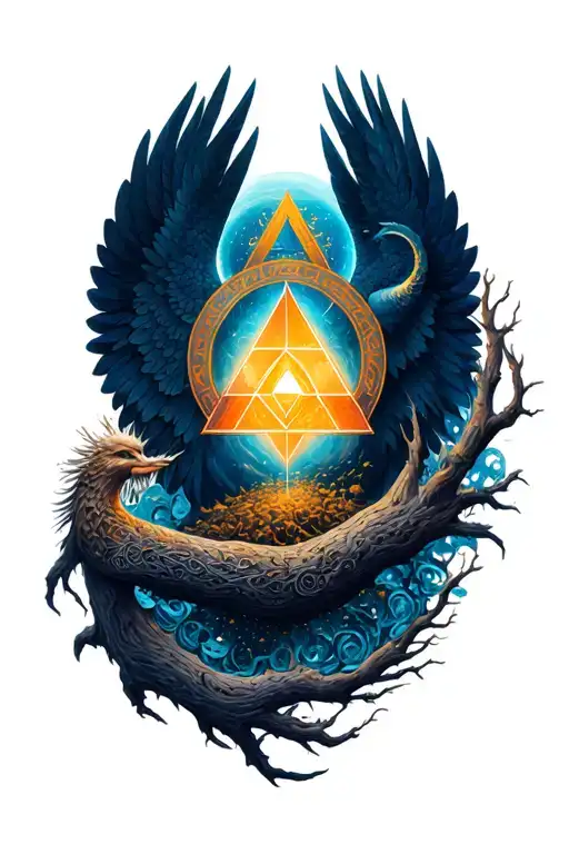 Valknut Arkangel Yggdrasil Koru