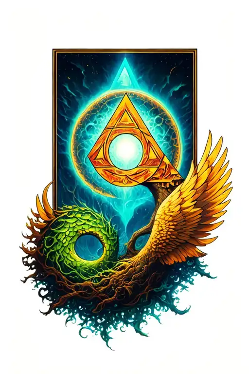 Valknut Arkangel Yggdrasil Koru