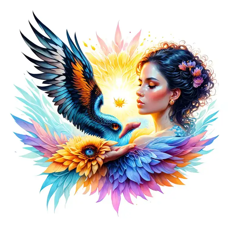 Force Courage Female Hope Luck Being Able