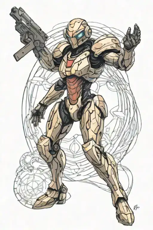 Gothic Samus Aran In Style