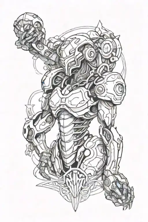 Neo Gothic Samus Aran