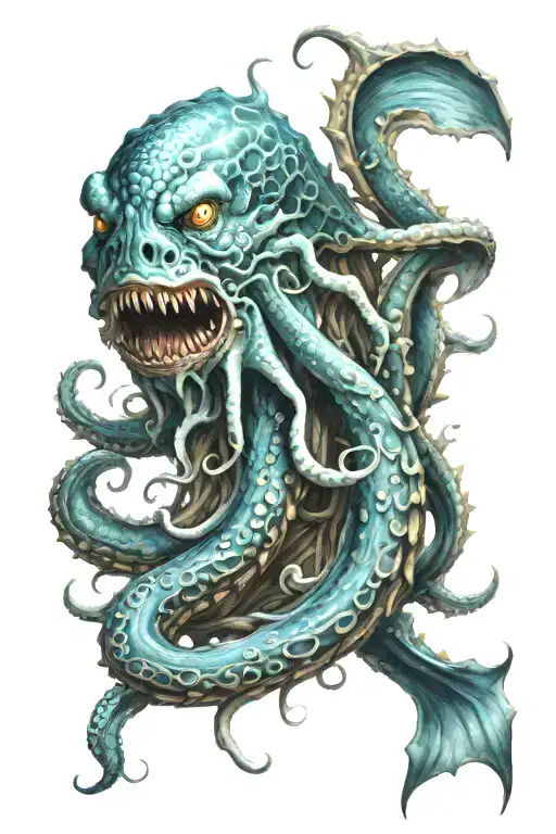 Kraken Sea Monster