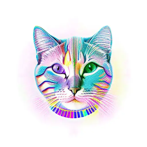 Colorwheel Diamond Kitty