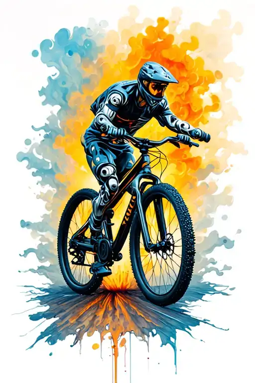 Biomechanical Mountain Bike Suspension